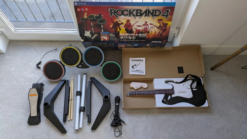 Rock band wireless - rock, drums