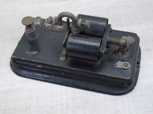 Antique telegraph sounder - antique, 35