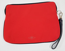 Fossil Abbot Ladies Wristlet Bag Red 10" x 8"