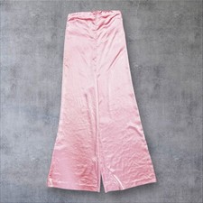 ZARA strapless satin effect