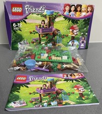LEGO Friends 3065 Olivia's Tree House Boxed 100% Complete + 41017 Squirrel House