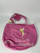 Disney Store Tinkerbell Tote Bag | Pink Handbag | Vintage Disney Princess