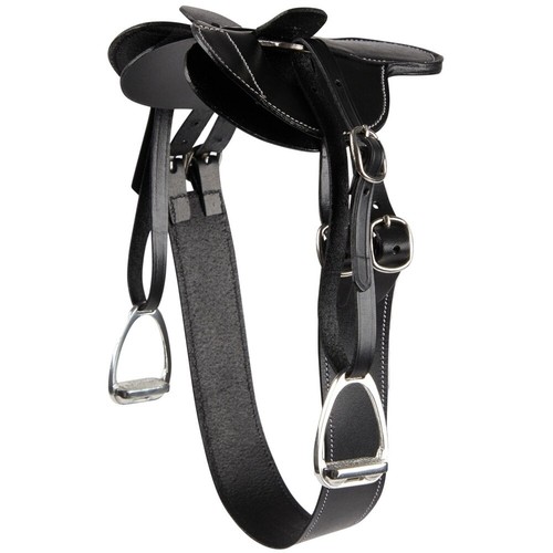 Lemieux toy pony - racing, saddle
