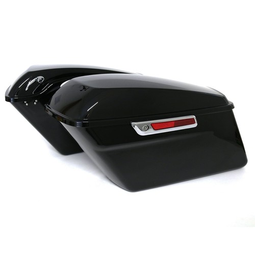 Gloss black panniers - panniers, luggage