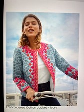 BODEN Embroidered Cotton