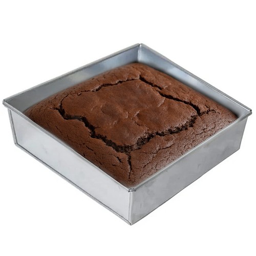 Single square cake tins - single, –