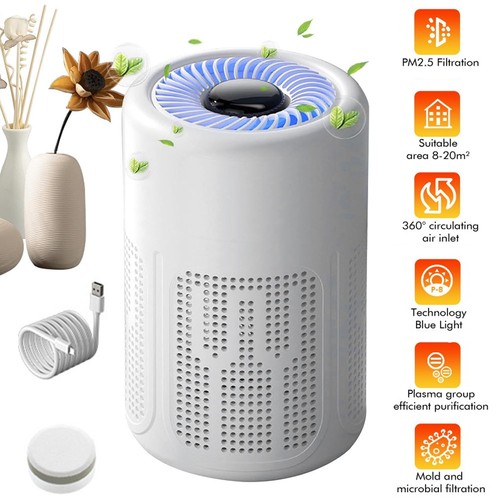 Silent bedroom air purifier - silent,