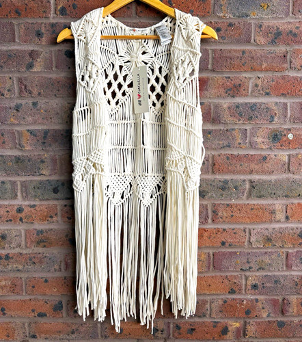 Coachella white open knit - coachella,