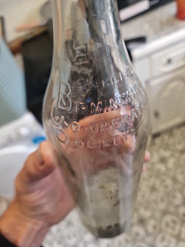 Milk bottle - milk, (sterilised)