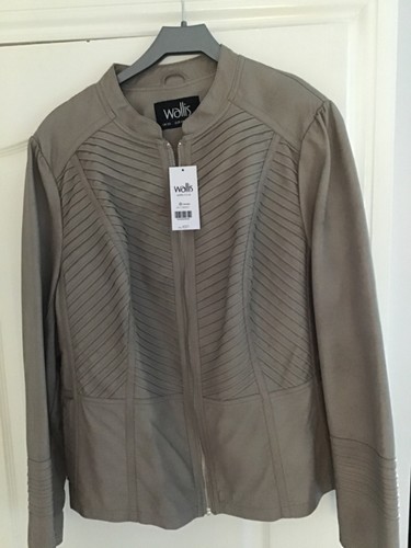 Wallis taupe faux leather - wallis,