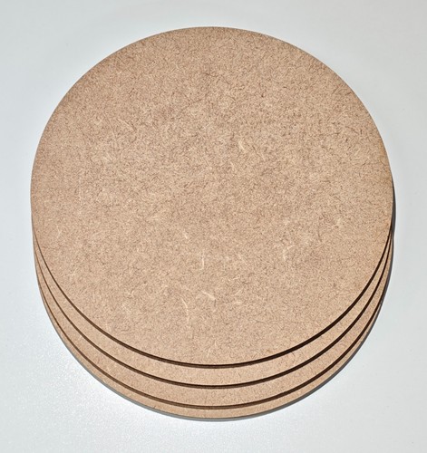 20cm mdf blank discs 7mm - 20cm,