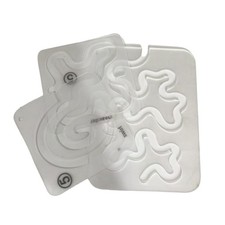 1 Set Acrylic Sewing Ruler