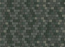 Large Grey Roof Tile Paper
