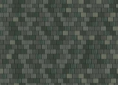Large grey roof tile - tile, paper