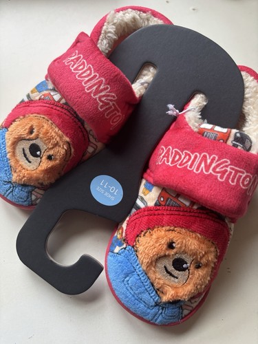 Paddington bear boys slippers - bear,