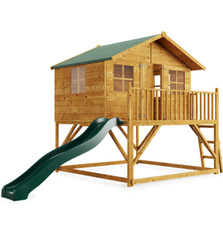 Wooden playhouse kids - wooden,