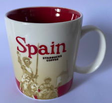 Spain Starbucks Global Icon Coffee Mug 16oz Collector Series - Discontinued 2012