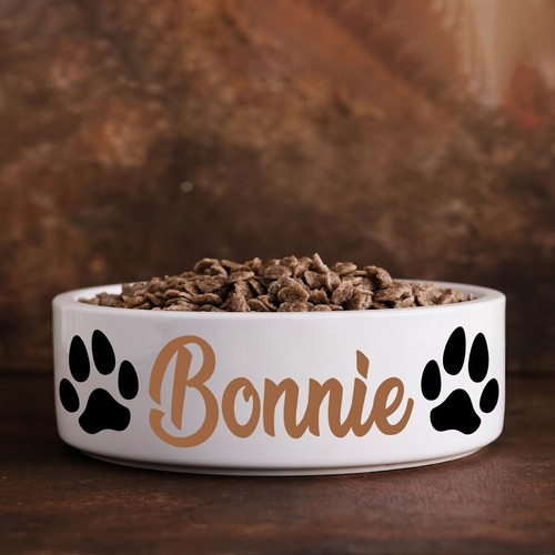 Personalised dog bowl - dog,