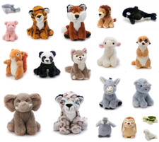 Animal Plush Eco Teddy Bears - 15cm Soft Toys - Your Planet - 100% Recycled