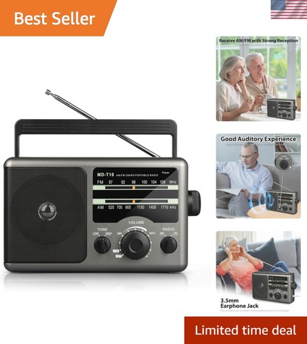 Portable radio with - portable,