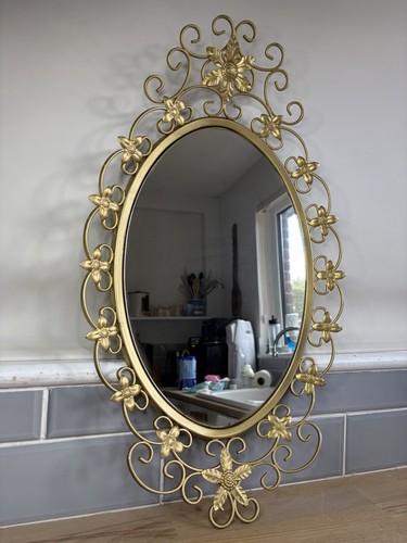 Vintage brass effect wall - vintage,