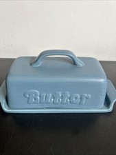Dowan Blue Butter Dish with