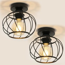 2X LED Retro Ceiling Light