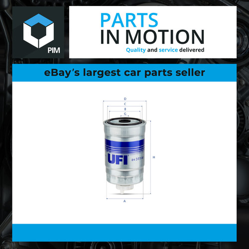 Fuel filter fits daihatsu - filter,