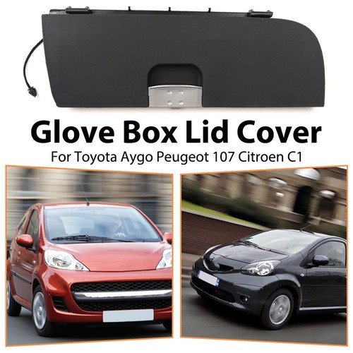 Glove box lid cover grey - glove,