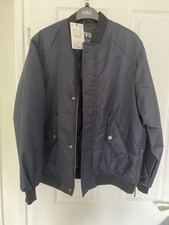 New With Tags Zara Boys/teen Bomber Style Jacket Dark Navy Age 13-14 164cm