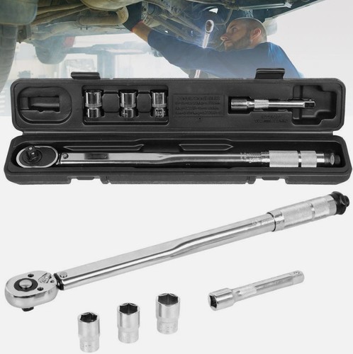 Ratcheting torque wrench - ratcheting, 1/2"