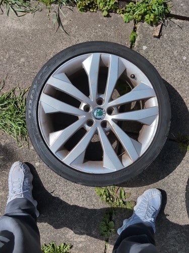 Skoda fabia vrs alloy wheel - vrs,