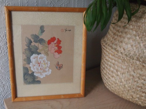 Chinese silk painting - , hand