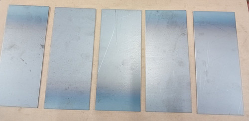 240mm 100mm x 2mm sheet - x,