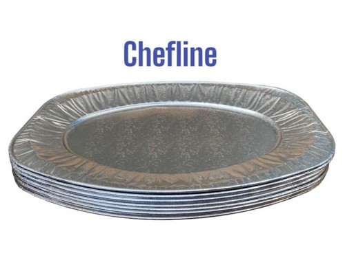 Foil serving platters oval - foil,