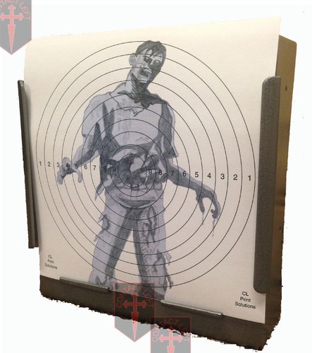 100 air rifle zombie paper - 100, sg