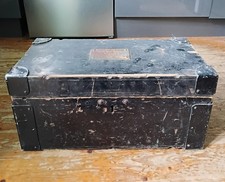 Antique wooden tool box - tool,
