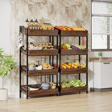 Retail Display Racks, 4-Tier