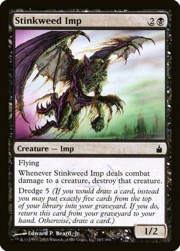 Stinkweed imp ravnica city - stinkweed,