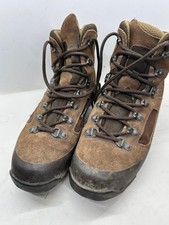 British Army Surplus Brown Leather Combat Boots - ITURRI - Size UK 9 M