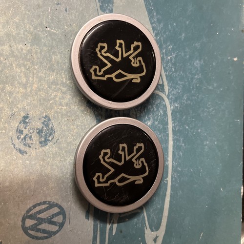 Peugeot alloy centre caps - alloy,