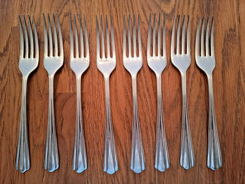 Cutlery set 8 vintage - cutlery,