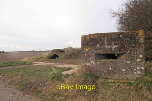 Photo 6x4 ww2 pillbox and - pillbox,