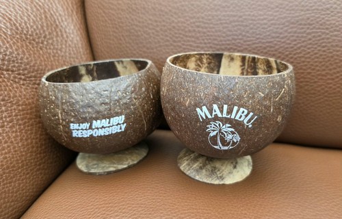 Pair malibu coconut drink - of,