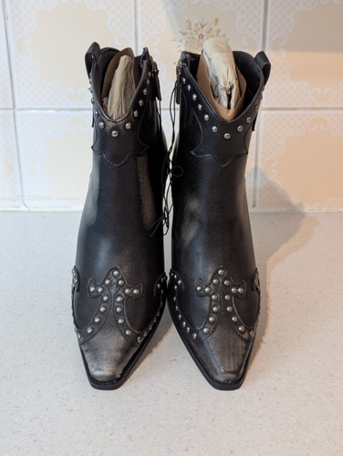 Alabama cowboy studded ankle - cowboy,