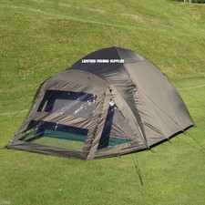 2 Man Double Skin NGT Green Carp Fishing Bivvy Tent Overnight Camping Shelter