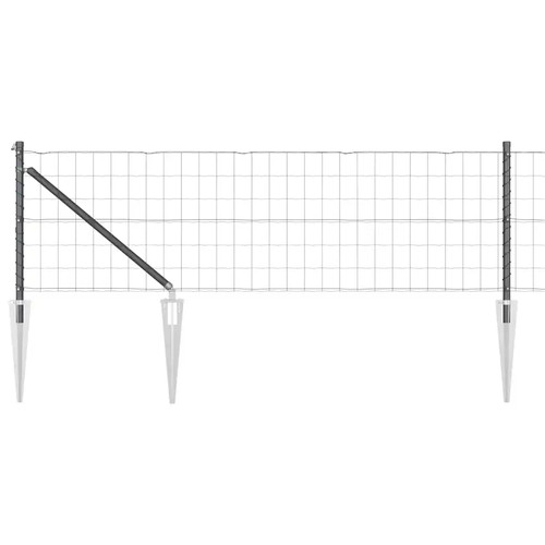Euro fence with concrete base - euro,