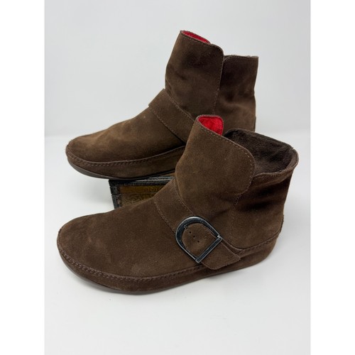 Fitflop mukluk brown suede - fitflop,