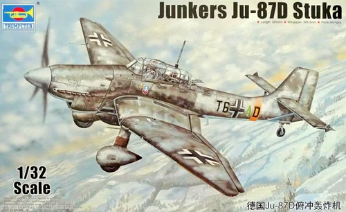 Trumpeter junkers ju 87d - trumpeter,