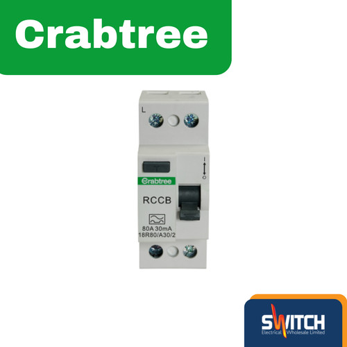 Crabtree 18r80 a30 rcd - 18r80/a30/2,